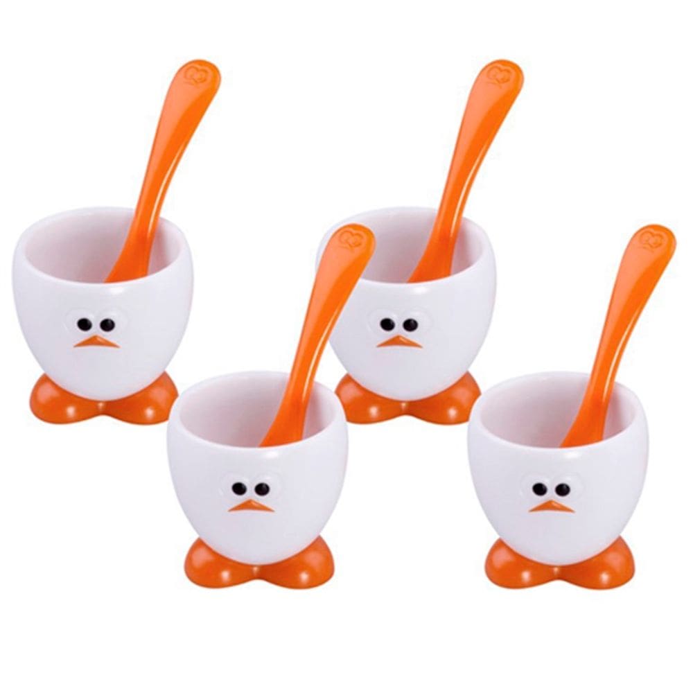 Conjunto De 4 Porta Ovos Carinha De Ovo Joie