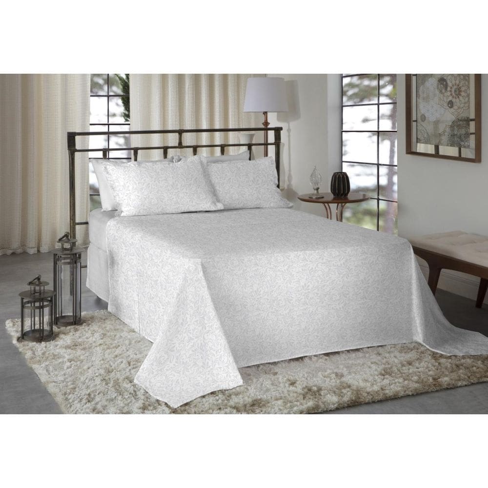 Jogo De Cama Casal 300 Fios Nova America - Brenda 7356
