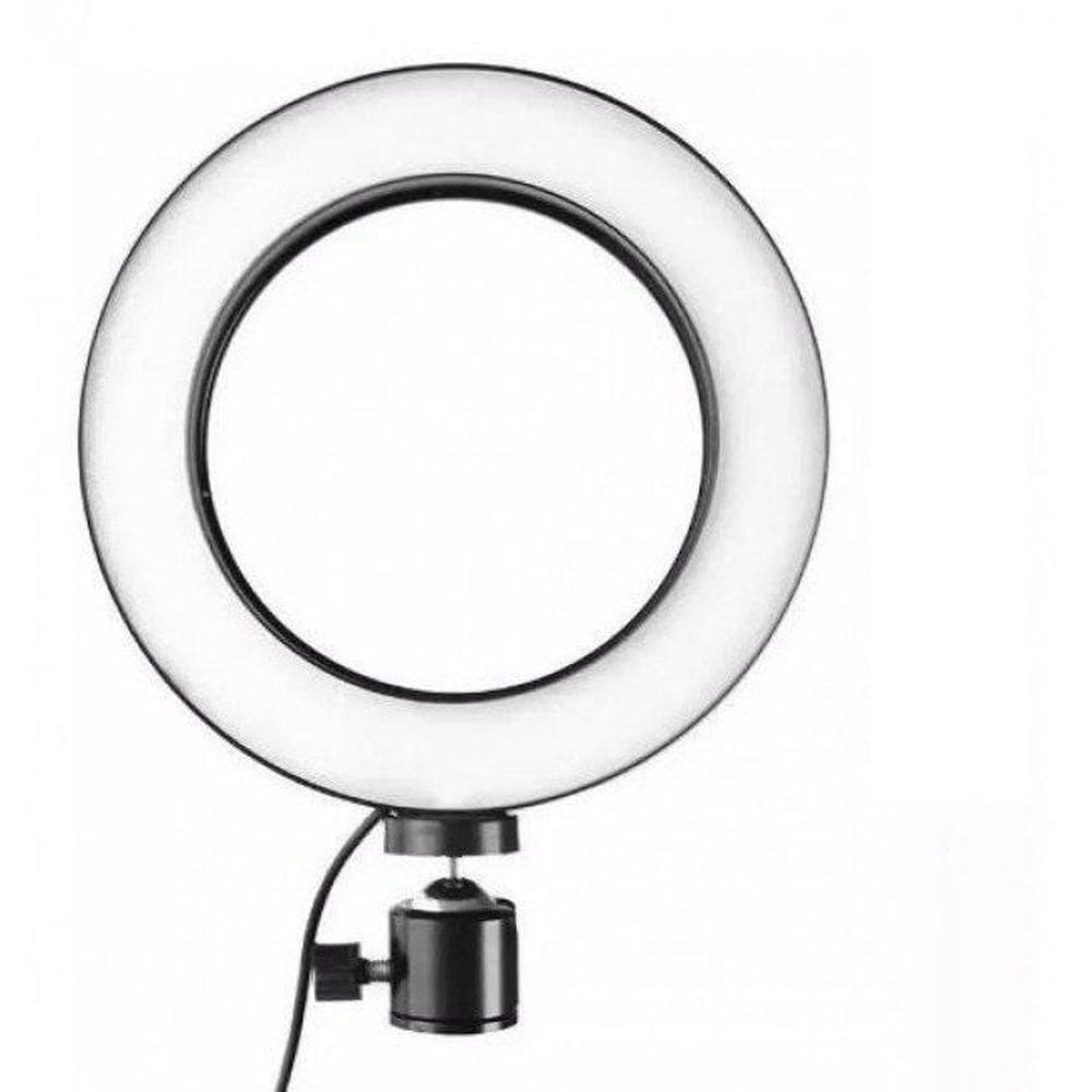 Iluminador Ring Light Selfie De Led - 10 Polegadas