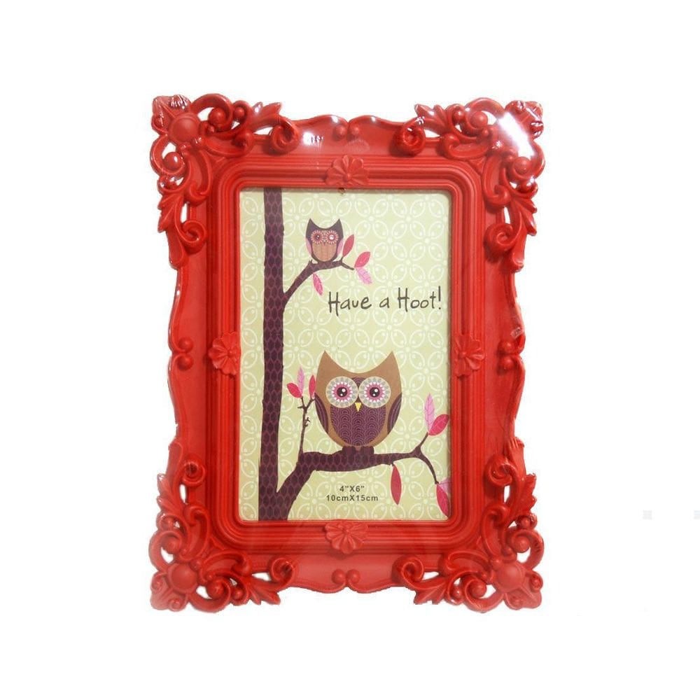Porta Retrato 10X15Cm Floral Square Pf-1005-4