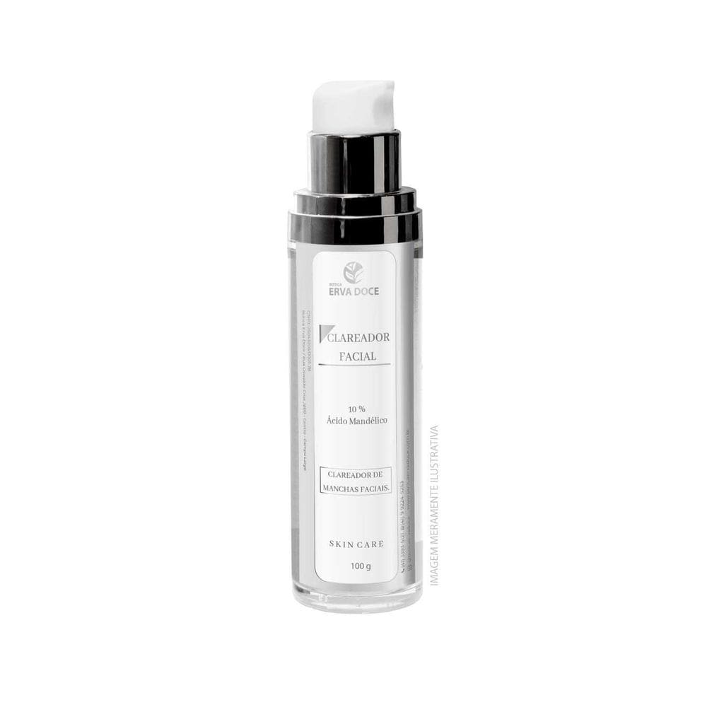 Clareador Facial Acido Mandelico 100 Gramas