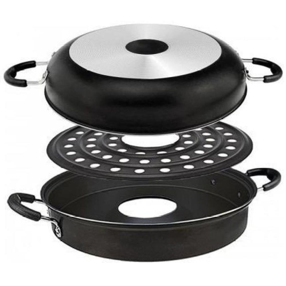 Churrasqueira de Fogão Antiaderente 32cm - Luz Nobre