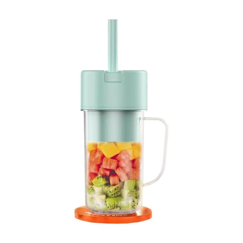Liquidificador Mini Juicer 500ml Verde Minhacazza