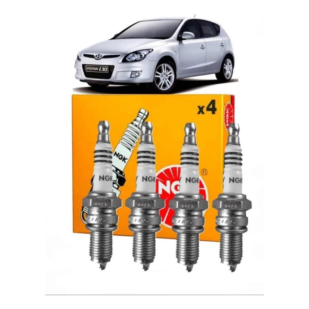 Jogo Velas Ignição Ngk Bkr5Es-11 Hyundai I30 2.0