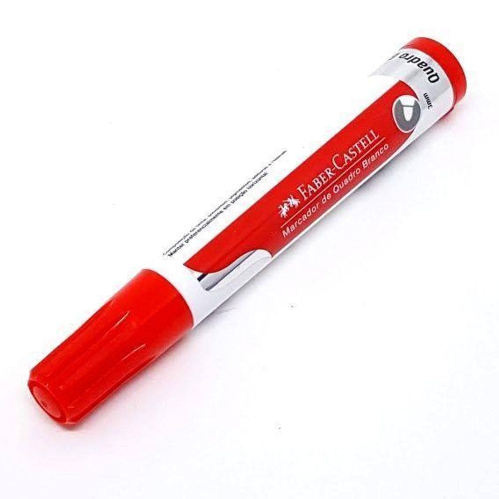 Marcador Para Quadro Branco Vermelho - Mqb/Vm
