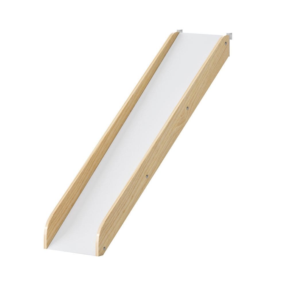 Escorregador para Beliche Montessoriana New Garden Casatema Branco/Natural