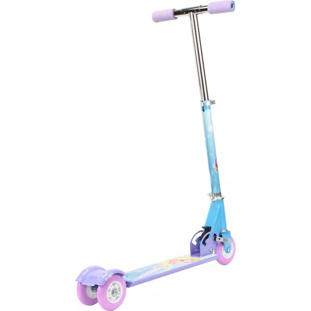 Patinete Infantil 3 Rodas Ajustavel Dobravel Disney Frozen
