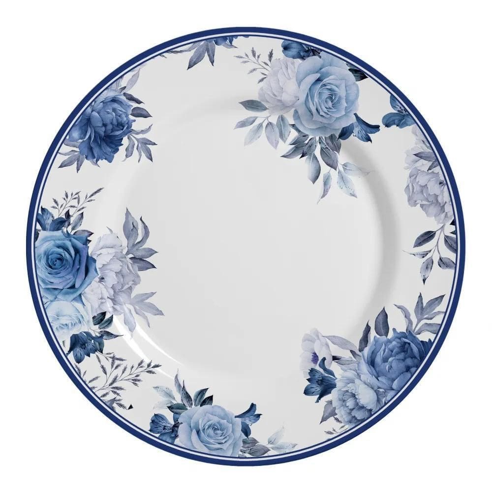 Conjunto 6 Pratos Rasos Alleanza 29cm Branco