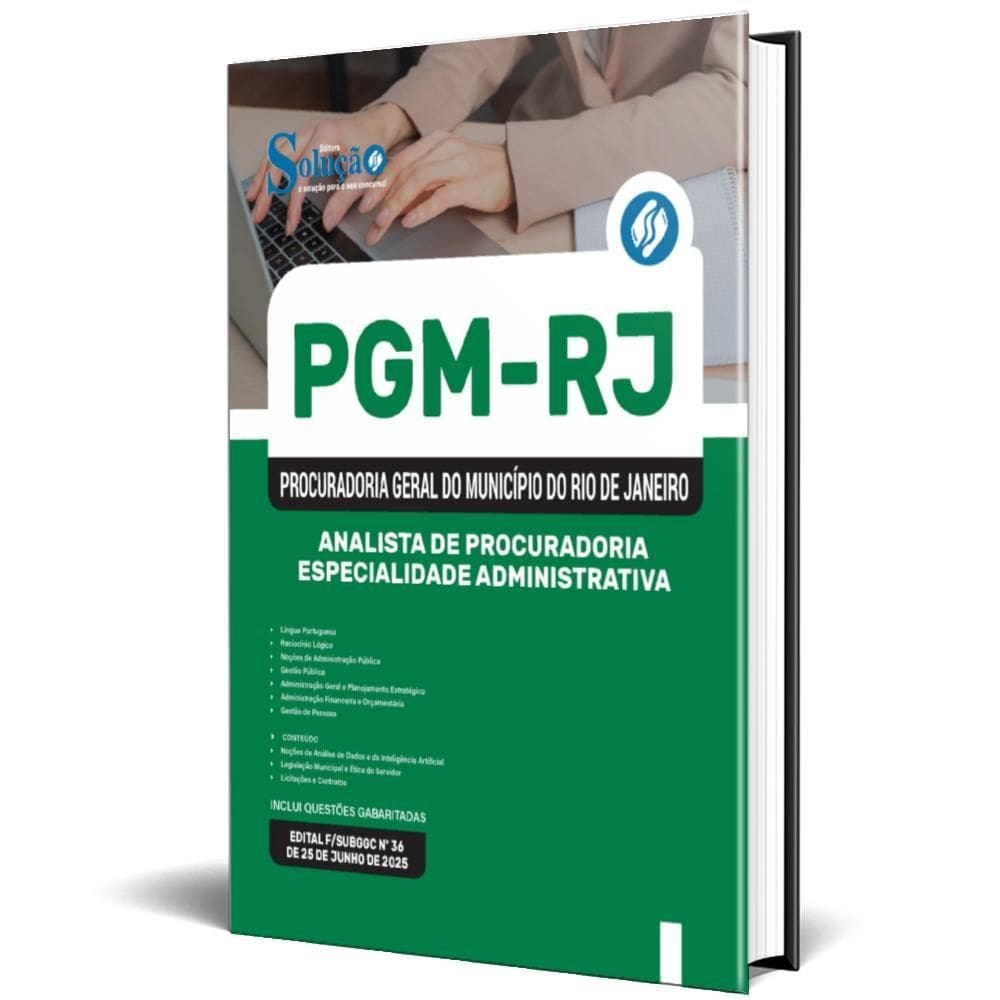 Apostila Pgm Rj 2025 Analista Procuradoria Especialidade