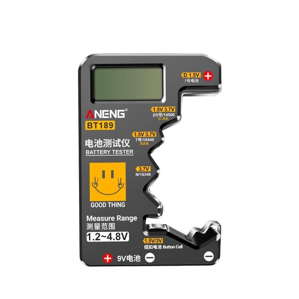 Testador Medidor Pilhas Baterias Digital Aaa Aa 9V Cr123A