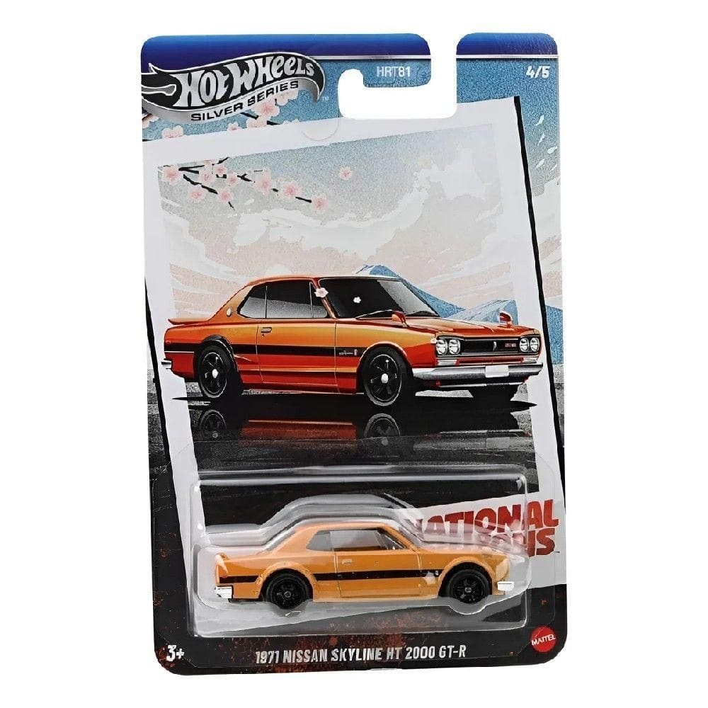 Hot Wheels Carro Vintage 1971 Nissan Skyline HT 2000 - Mattel