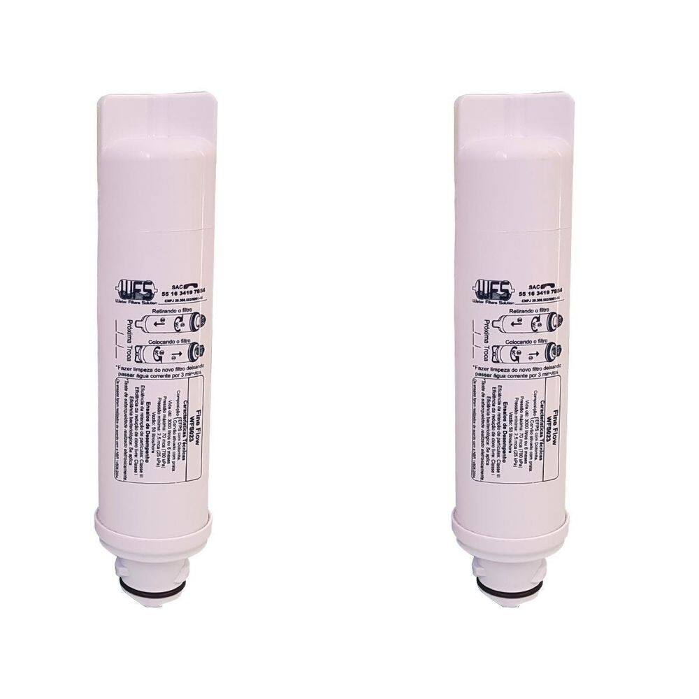 Kit 2 Filtro Refil Compatível Electrolux Purificador Pe11B/X