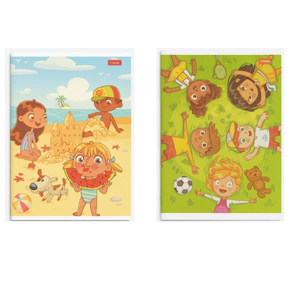 Caderno Brochurao 80F Com Pauta Basico Foroni