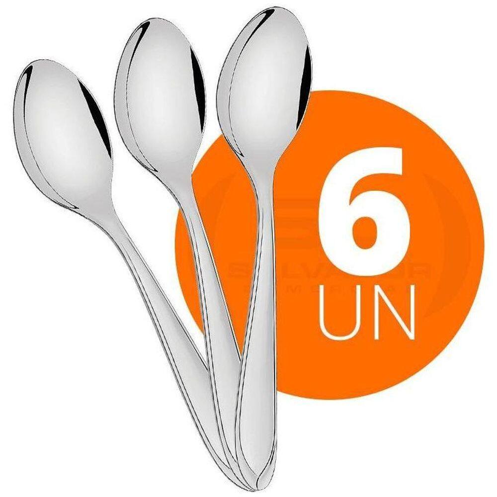 6 Colheres De Sopa Laguna Em Inox Citop Tramontina 63906010