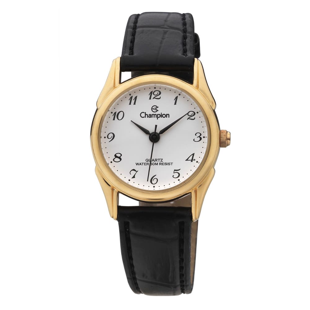 Relogio Champion Feminino Dourado Social CH25089M