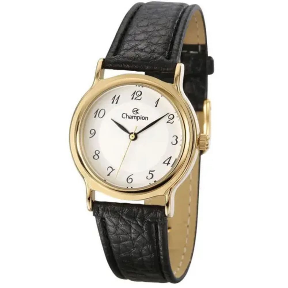 Relogio Feminino Champion Social Dourado CN28026B