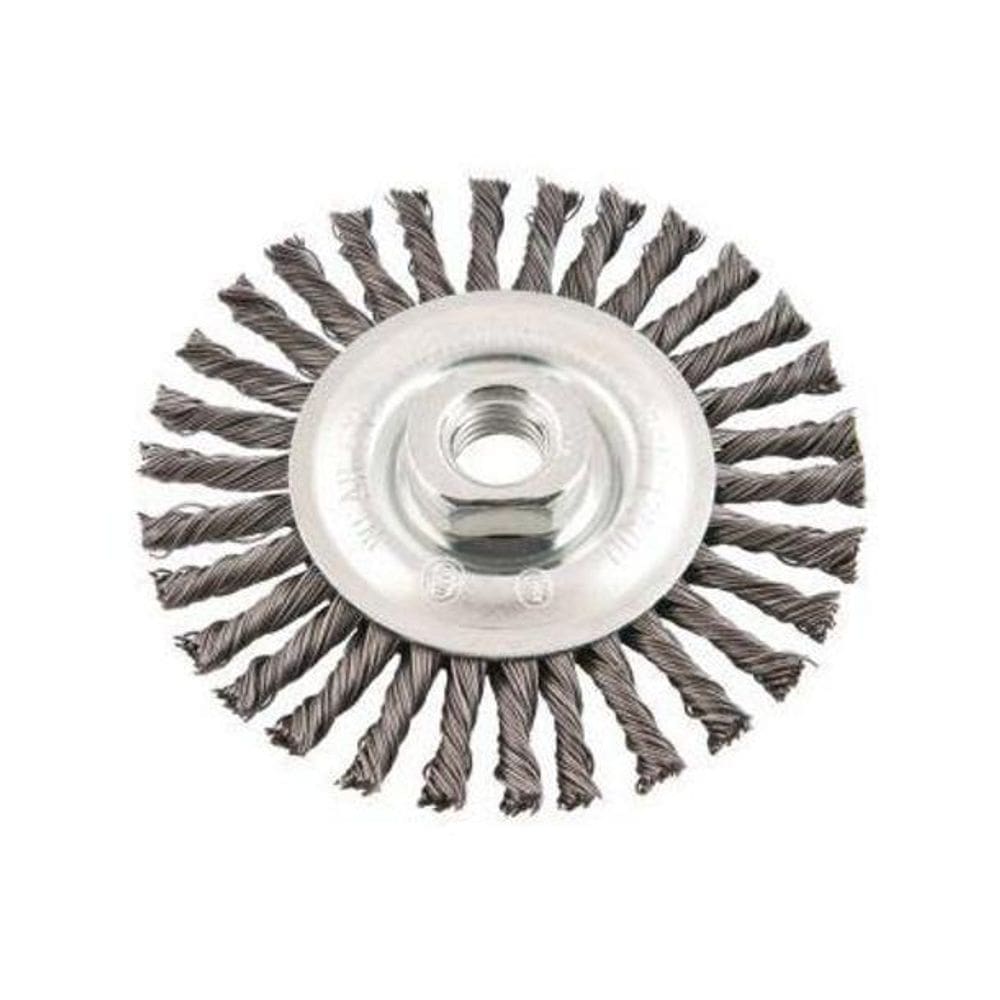 Escova Circular Torcida 4.1/2X1/4 Rosca M14 12500Rpm
