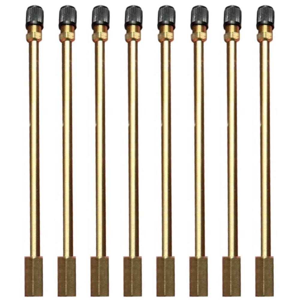 8 Prolongador Extensão Rígida Metal 152Mm Bico De Roda