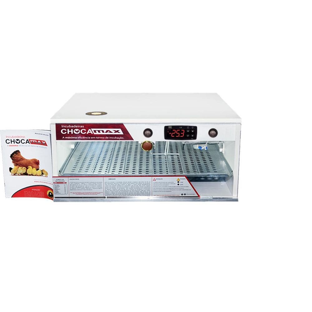 Chocadeira Ovoscópio 100 Ovos Automática Digital 110 Volts