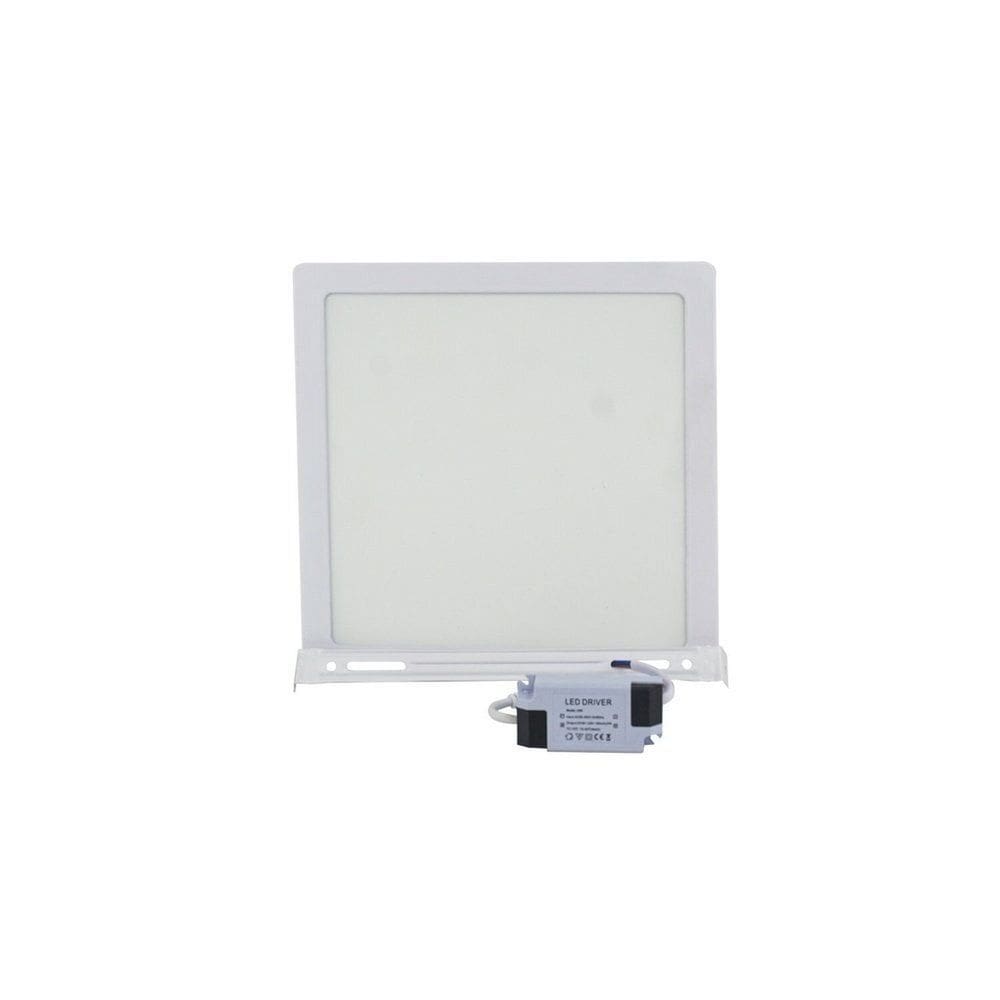 Painel Led Quadrado Sobrepor 18w 6500k Bivolt Foxlux Branco