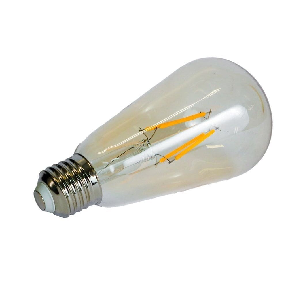 Lâmpada Filamento St64 4w 127v Dmz Foxlux Transparente