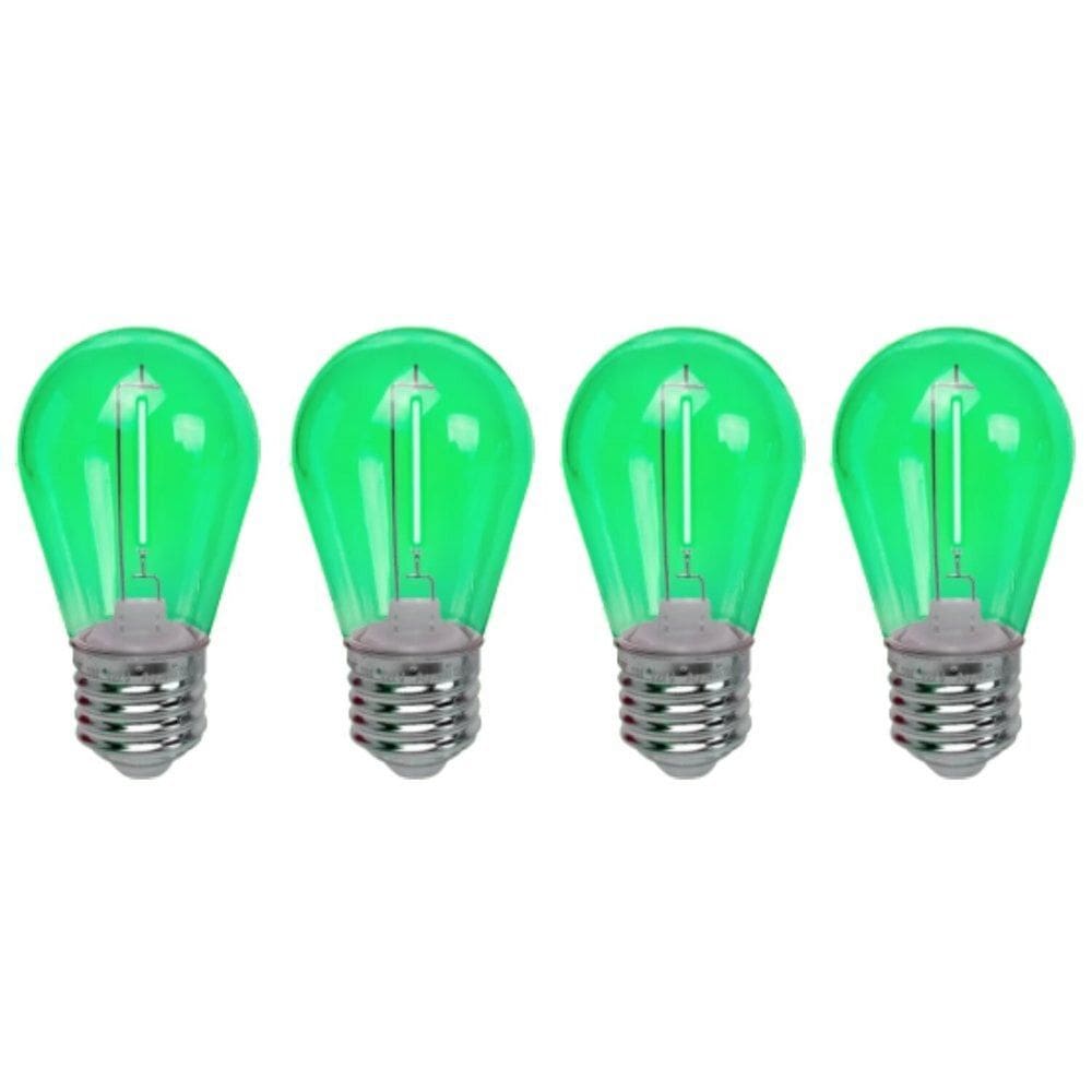 Lâmpada Led Filamento 4w 127v com 4 Unidades Foxlux Verde