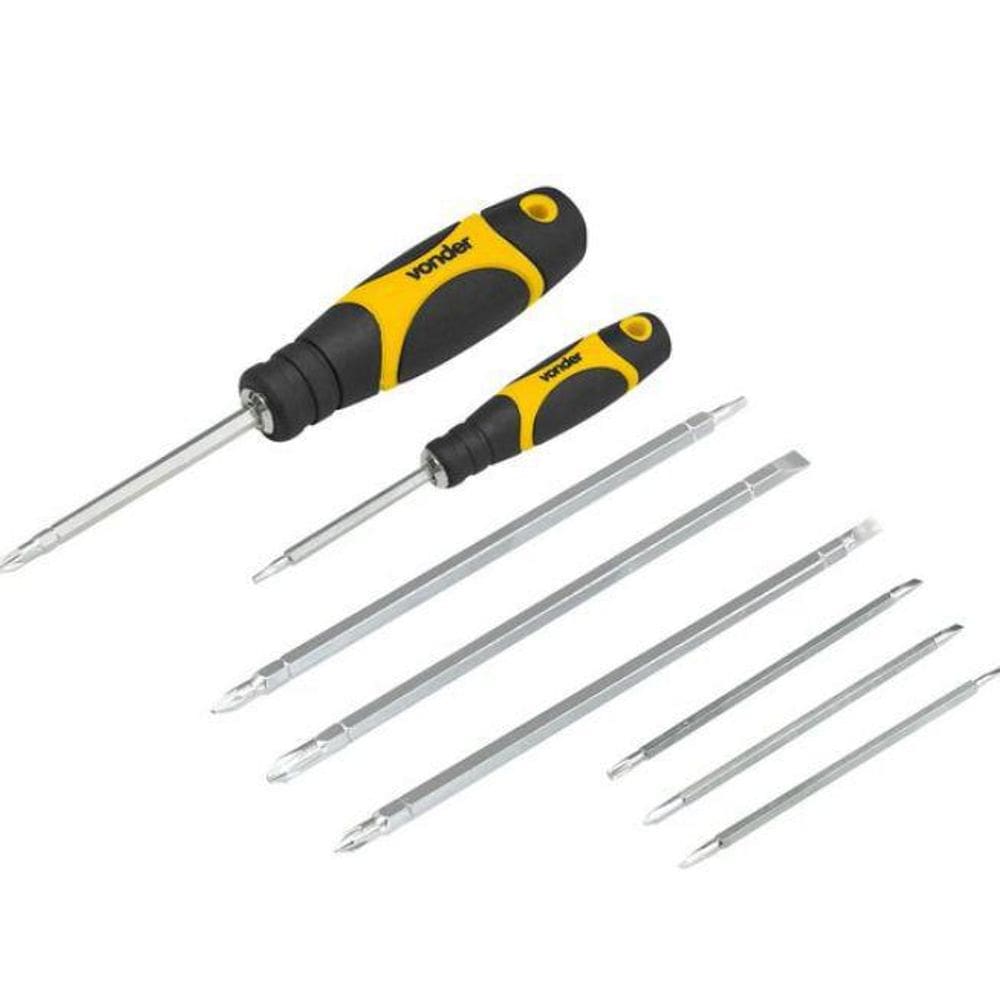 Bita Ponteira Longo Crv 10 Peças - Vonder