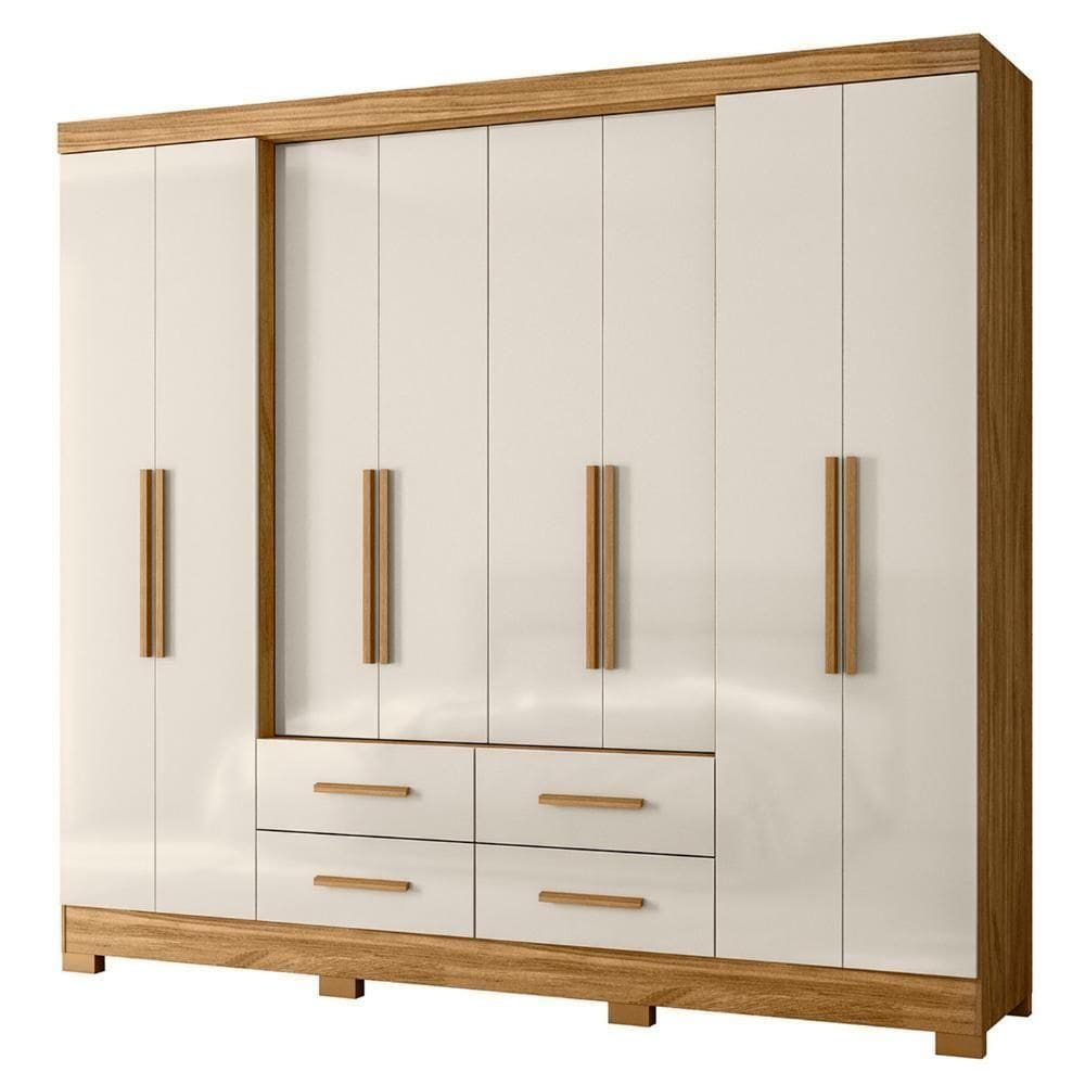 Guarda Roupa Casal 237cm 8 Portas Archi Freijó/off Z17 - Mpozenato
