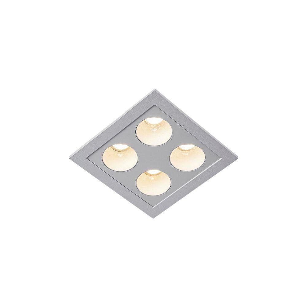 Spot De Embutir Nordecor Downlight Powerus Led Alto Irc 90 8w Bivolt Lente Branca 4000k