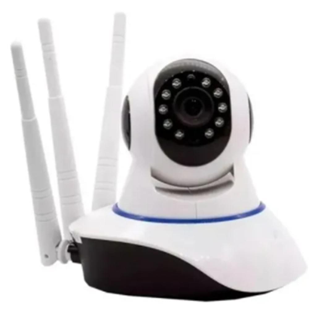 Câmera Segurança 3 Antenas Wifi 4 Geração Infravermelho