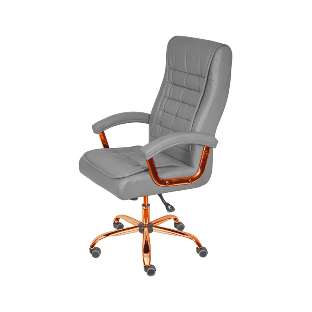 Cadeira Escritorio Oslo - Cinza | Red Gold