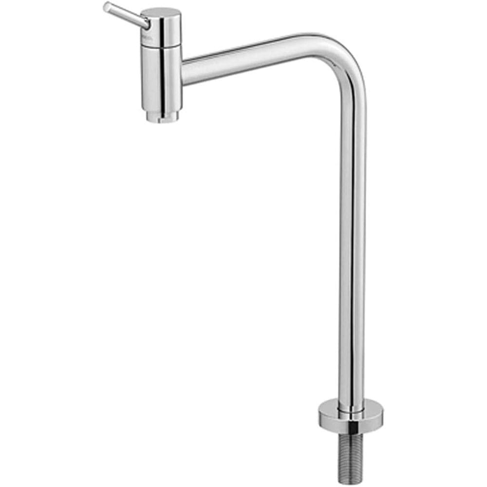 Torneira para Banheiro Mesa Bica Alta Fixa 90° Lóggica Cromado Docol