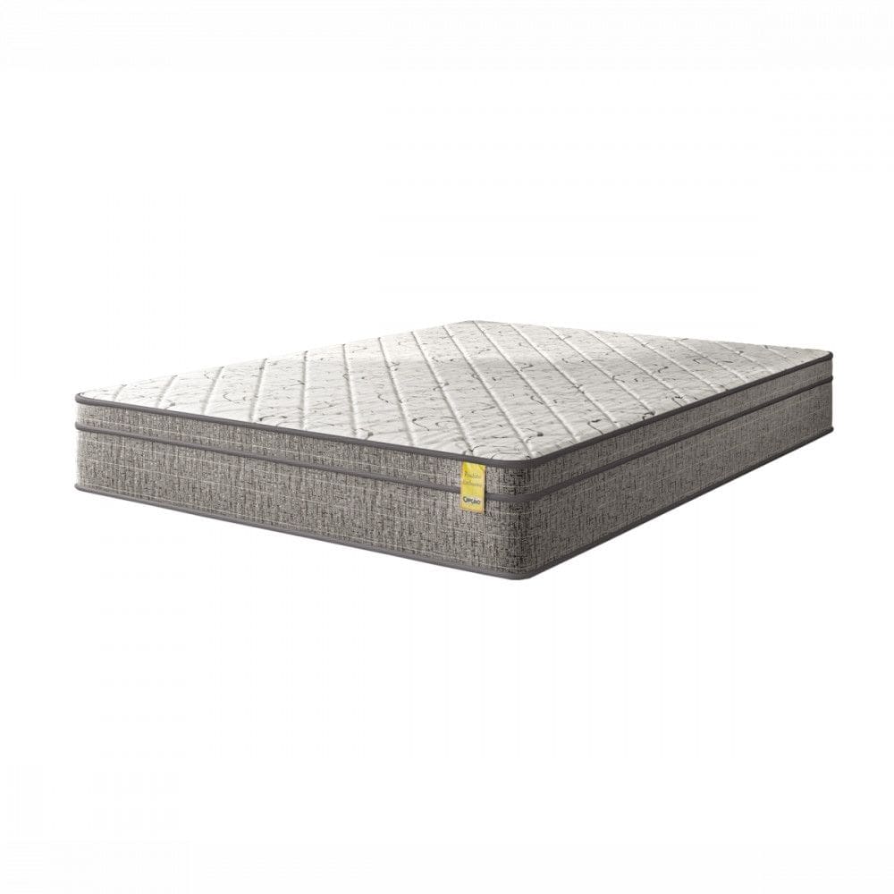 Colchão Casal De Espuma D-45 Dreemy Mega 138x188x25cm Cinza Com Branco ApoloSpuma