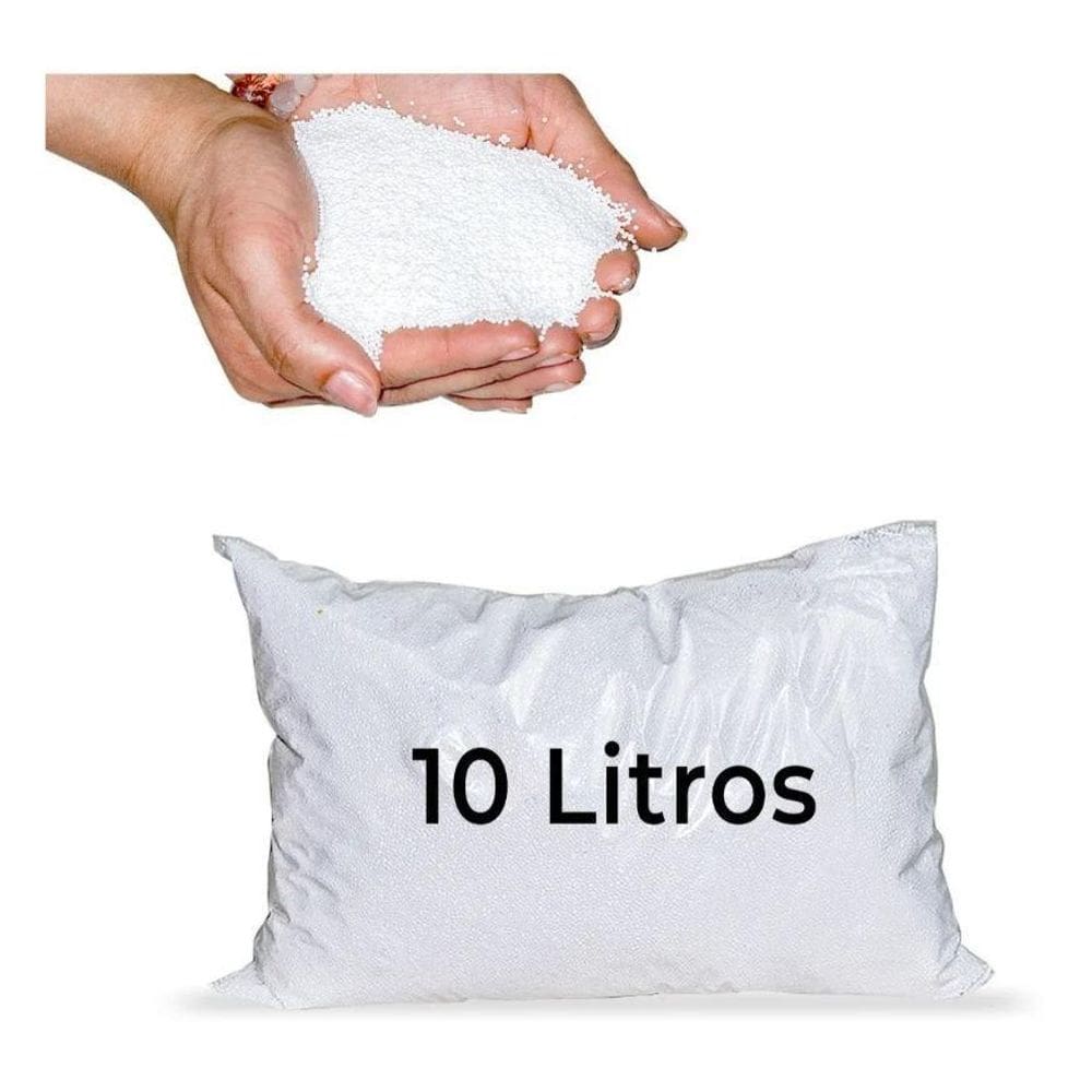 10 Litros Isopor Bolinha Micropérola Puff Artesanato 1L 1Mm