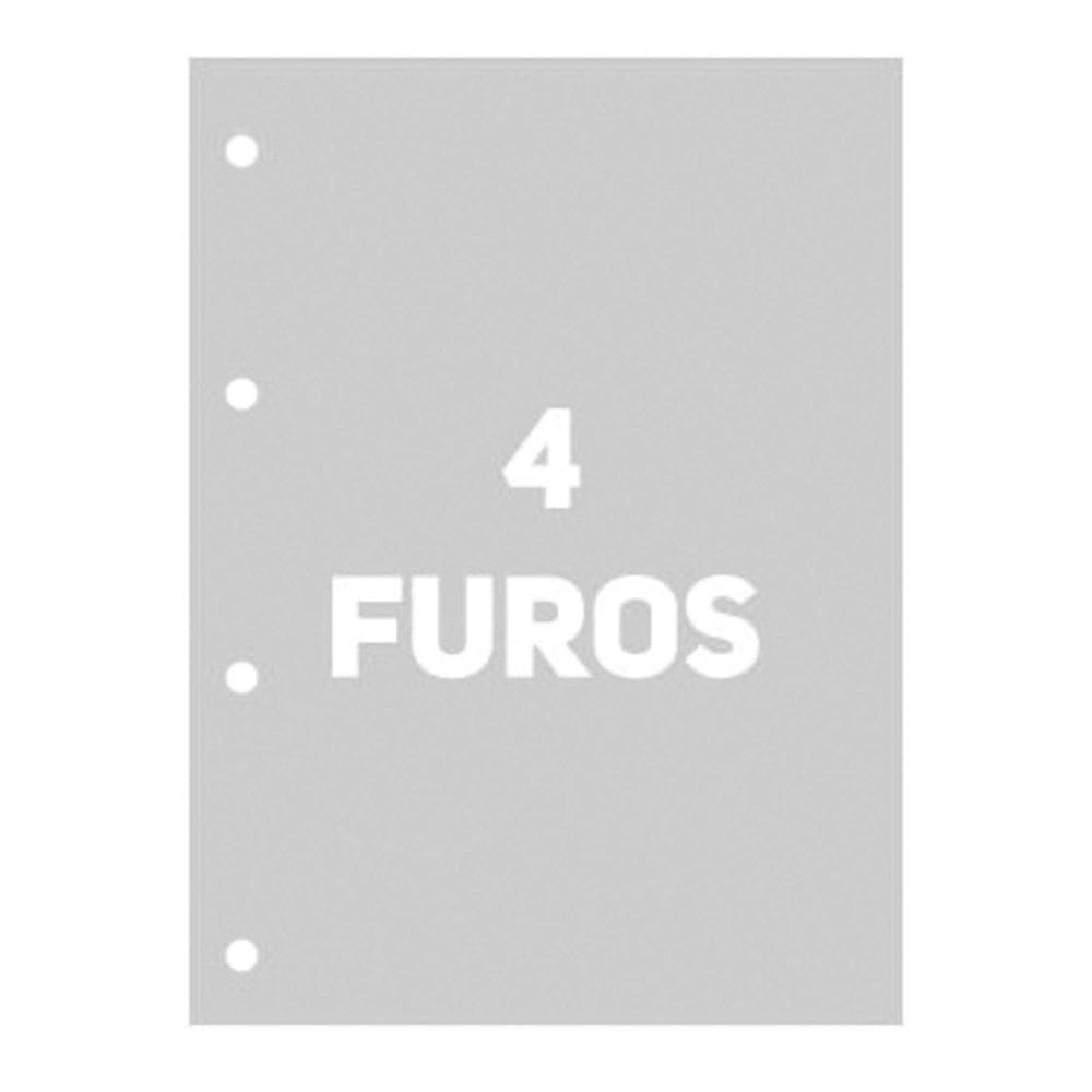 Envelope Ofício Médio 4 Furos Dac 100 Unidades 0,12 Micras