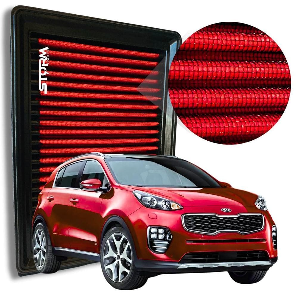 Filtro De Ar Esportivo Kia Sportage 2.0 16V Ano 2017 A 2022