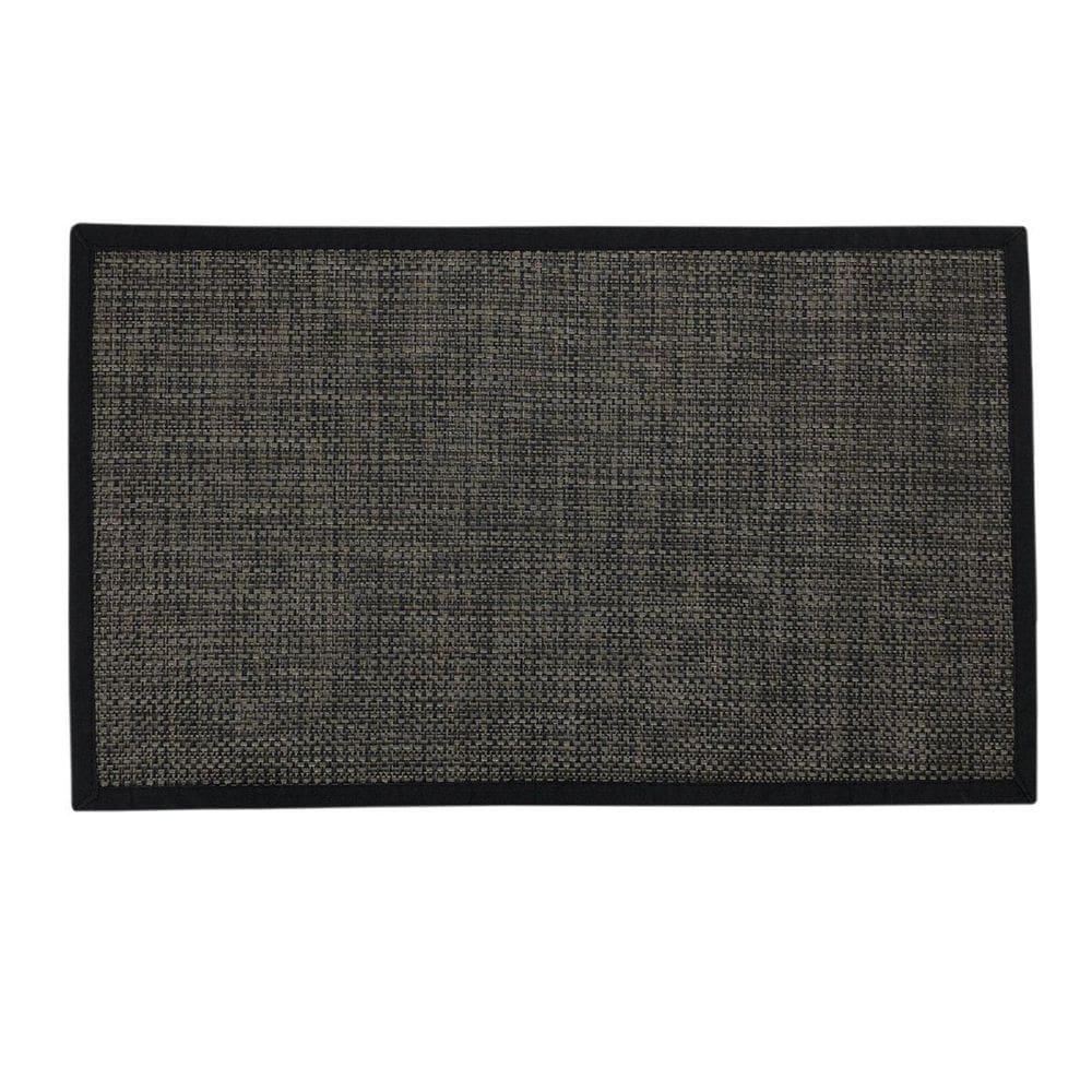 Tapete Pratik 45X75Cm Preto - Jolitex