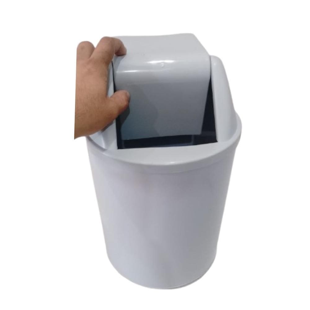 Lixeira Redonda Com Tampa 14 Litros