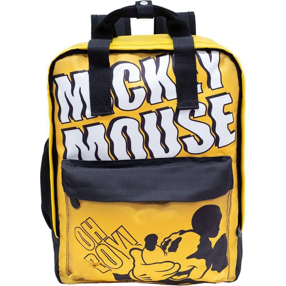 Mochila Escolar Mickey 9787 Infantil Amarelo