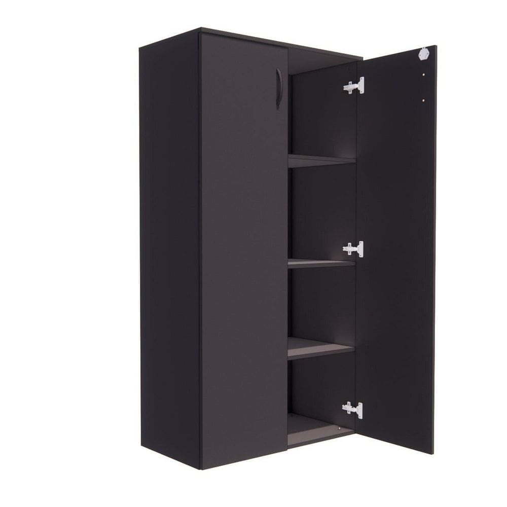 Armário de Escritório Alto com 2 Portas Chave de Fechadura | Casas