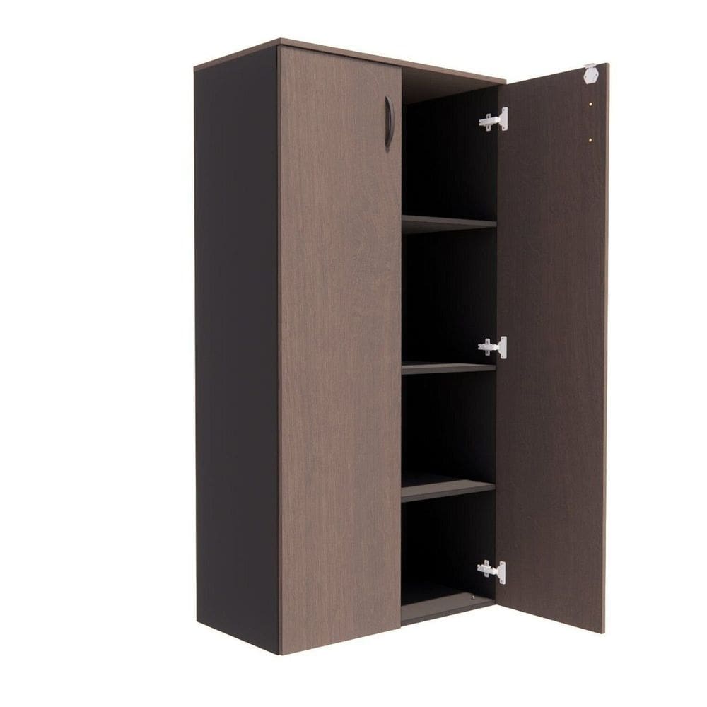 Armário de Escritório Alto com 2 Portas Chave de Fechadura | Casas