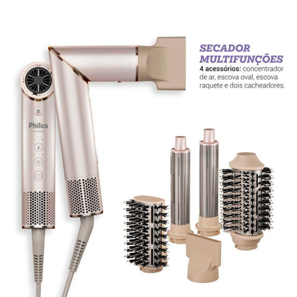 Secador de Cabelos 3 Velocidades PSC3500 Philco