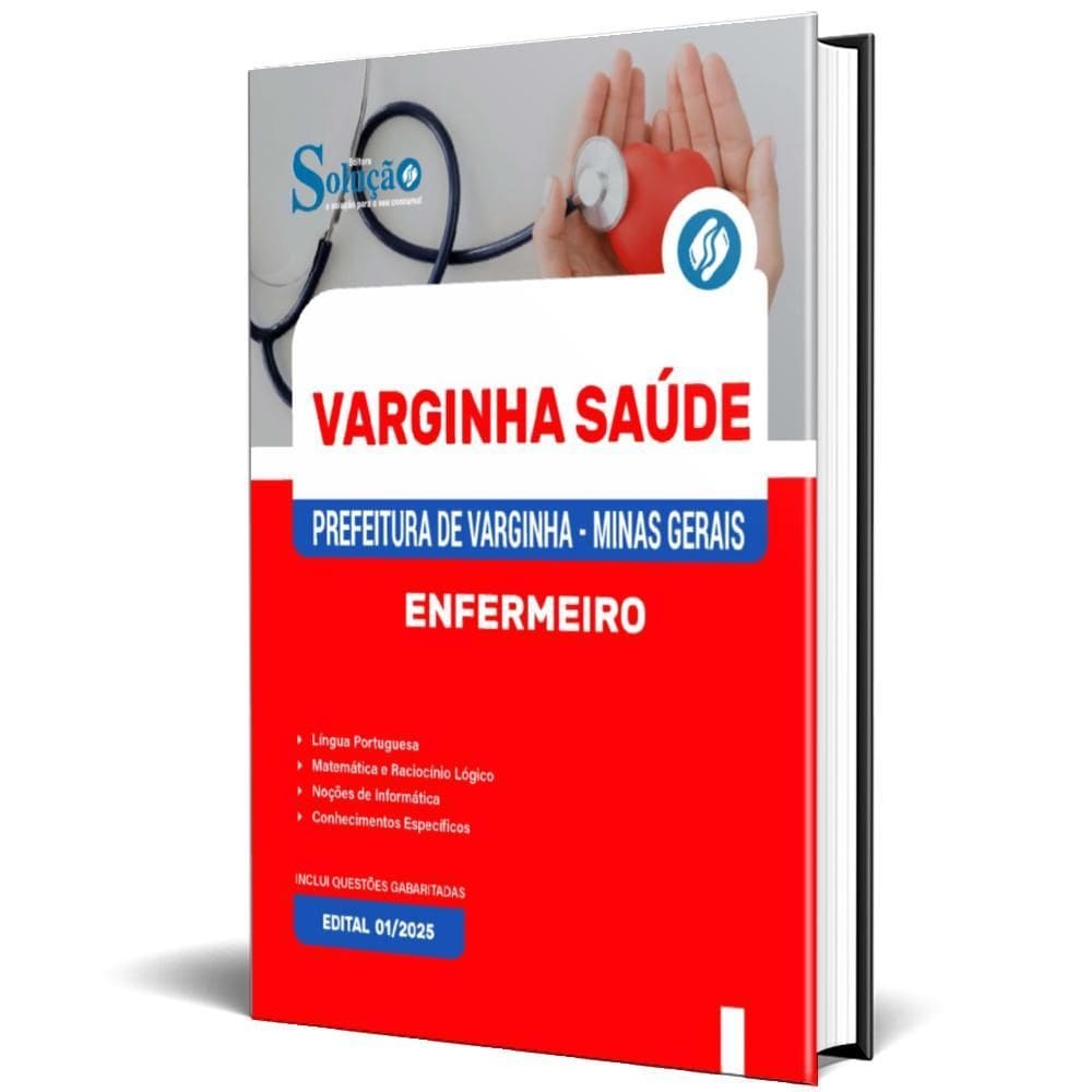 Apostila Concurso Varginha Saúde Mg 2025 - Enfermeiro