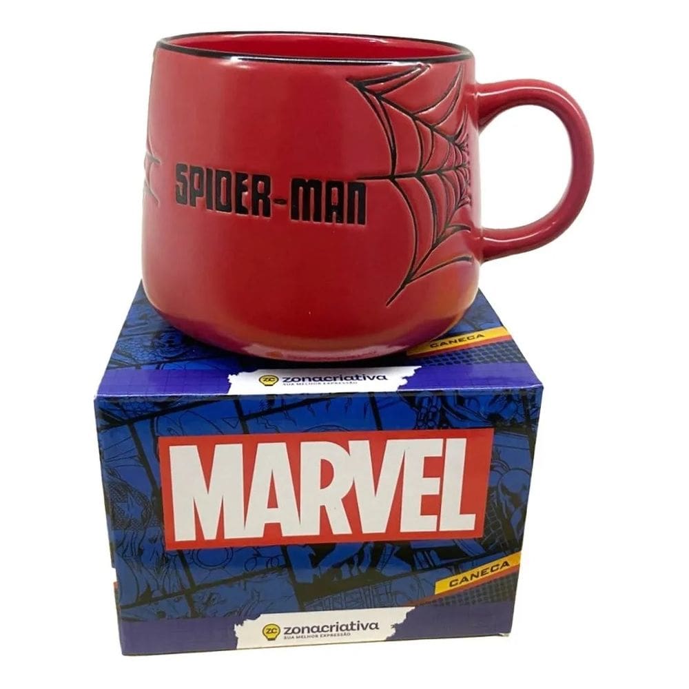 Caneca Moma Homem-Aranha 500ml Spider Man Zona Criativa
