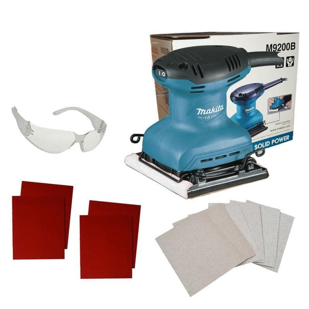 Lixadeira Orbital Makita M9200B 14000 Opm 180W + Lixas 110V