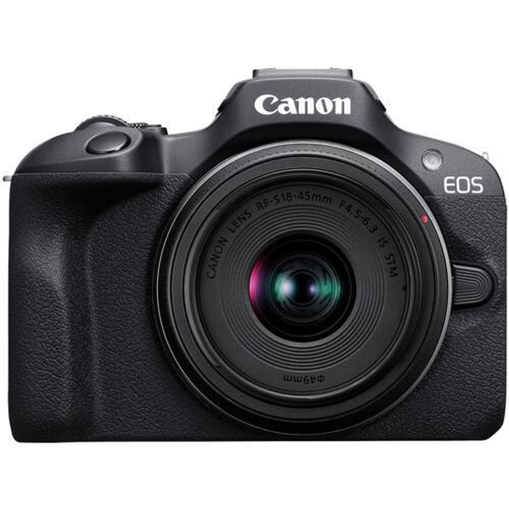 Câmera Canon Eos R100 Com Lente 18-45Mm Mirrorless Br