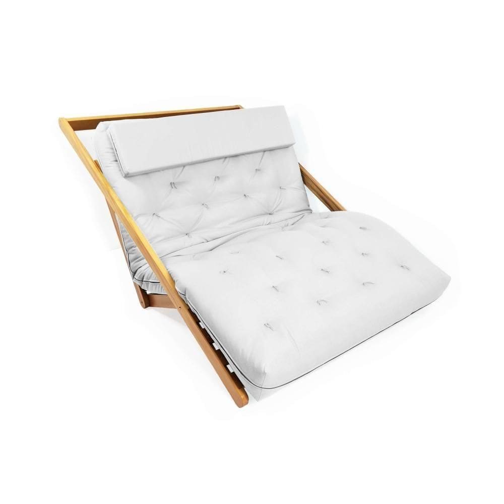 Poltrona New York Reclinável Casal Acquablock Branco Off