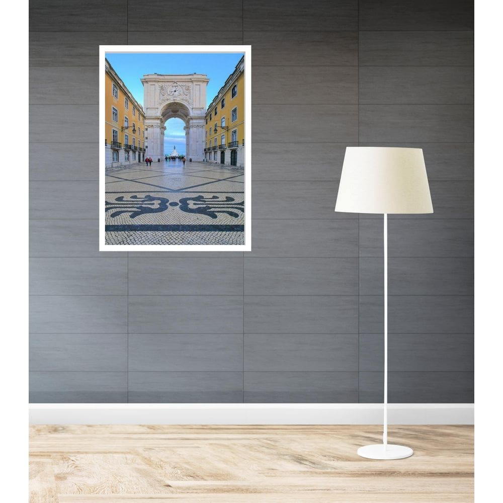 Quadro Decorativo Lisboa Portugal Turismo - 70X50Cm