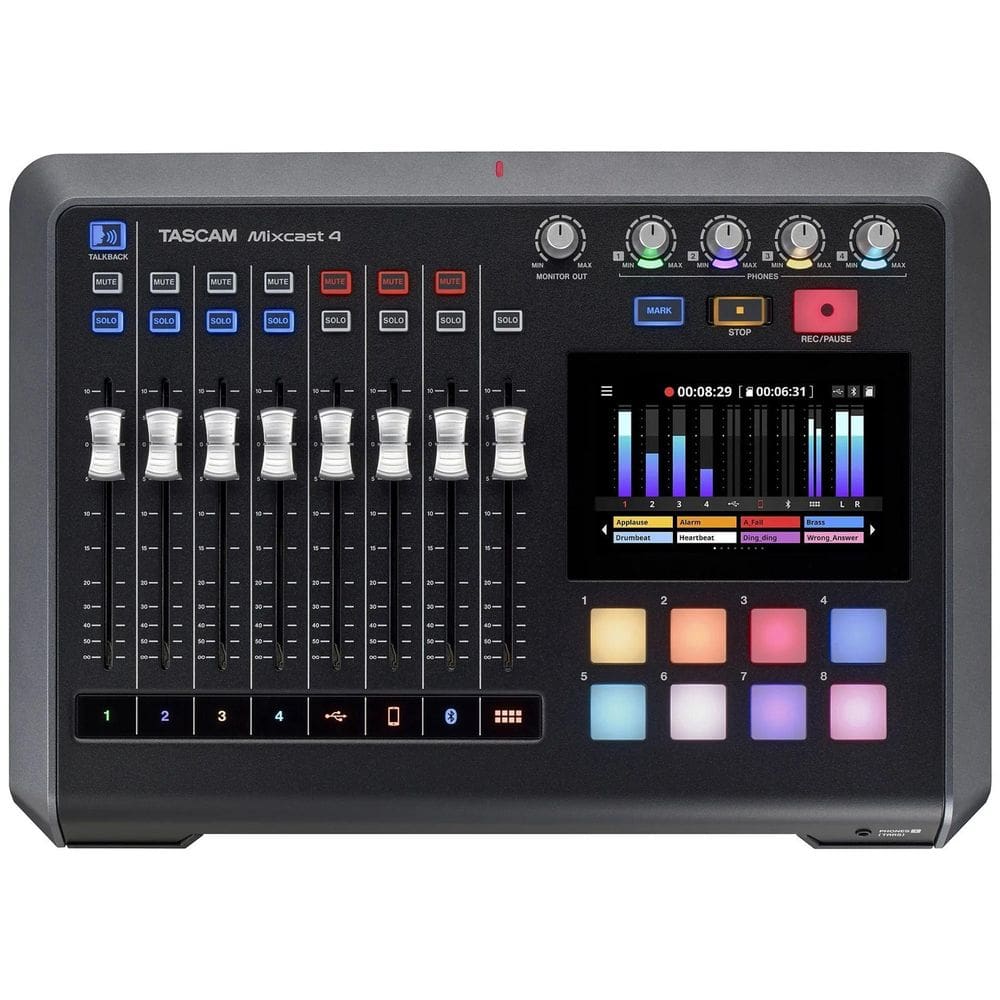 Interface De Audio Tascam Mixcast4 Tamixcast4