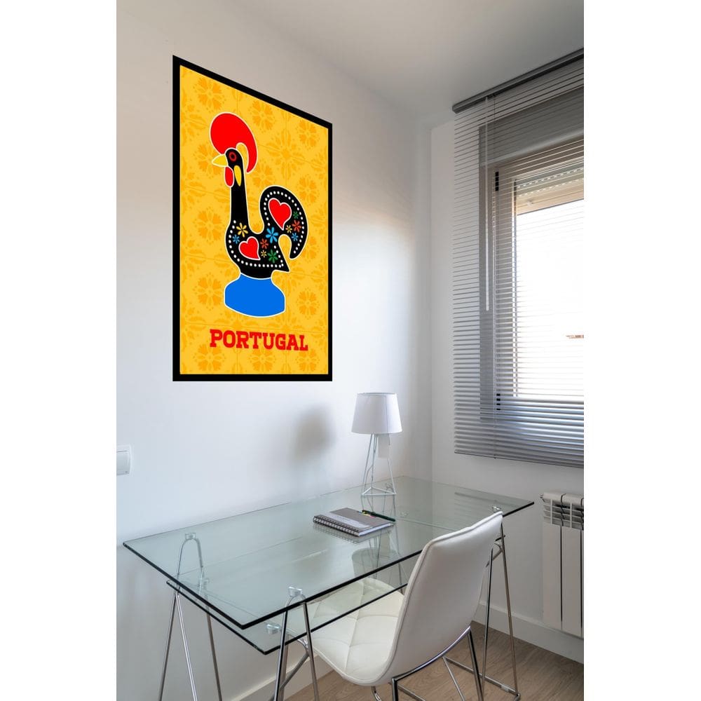 Quadro Decorativo Portugal Barcelos Poster - 70X50Cm